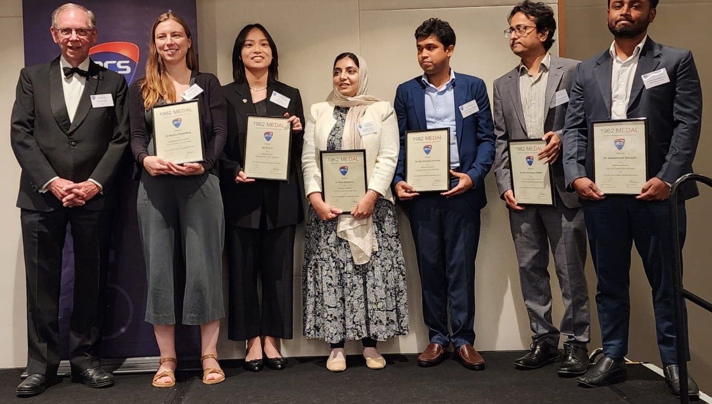 Sirui with the finalists at the ACS WA 1962 Prize and 1962 Medal Awards dinner